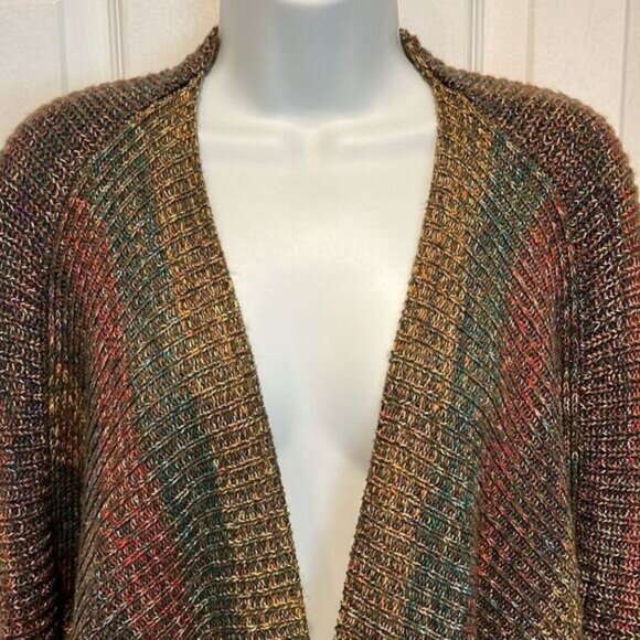 Mossimo Supply Co Multicoloured Open Face Cardigan Size S - Picture 2 of 10